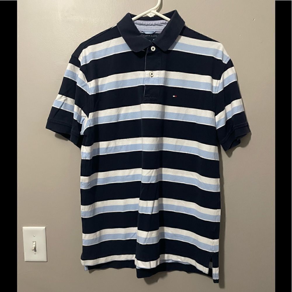 Tommy Hilfiger short sleeve collar shirt